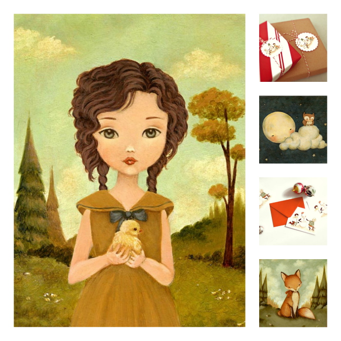 The Little Fox // Etsy Artist http://thelittlefox.etsy.com